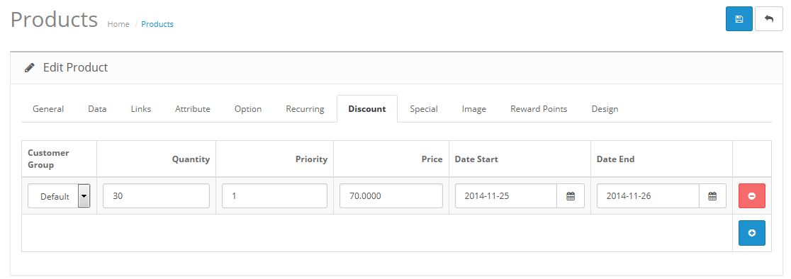 set discount step3