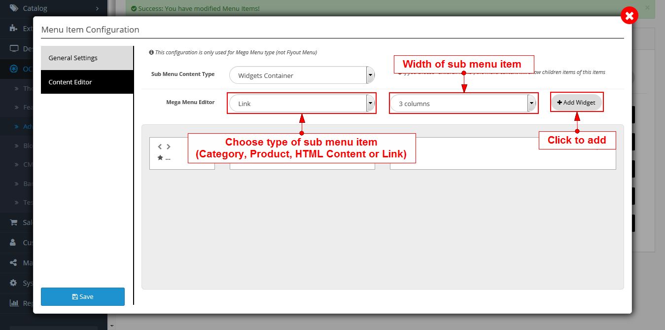 Widget  Container