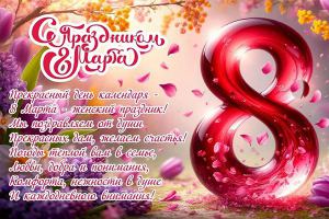 С Международным женским днем