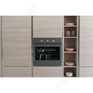 Комплект закрытых заглушек (2шт) для профиля 8006, отд. алюминий анодир.