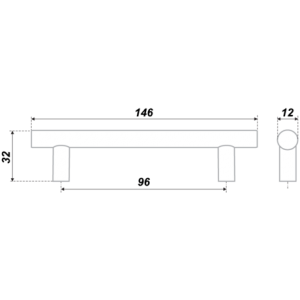 RR002BN.5/96 (Ручка RR002 цвет BN)