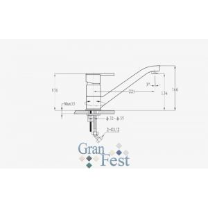 4724 Смеситель GF (зеленый) № 305 Смеситель