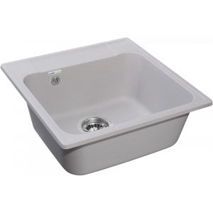 GranFest QUARZ Мойка 1-чаша 480*480 (серый) арт.GF-Z-48 серый