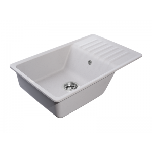 GranFest QUARZ Мойка чаша+кр 760*480 (серый) арт.GF-ZW-72