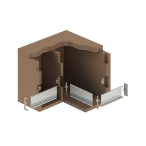 Профиль С-образный L=4200 Золото