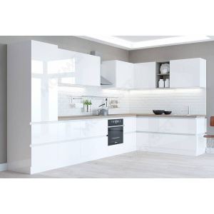 Gola Профиль горизонтальный с двумя закруглениями L=4100мм, отделка белая Gola Профиль горизонтальный с двумя закруглениями L=4100мм, отделка белая