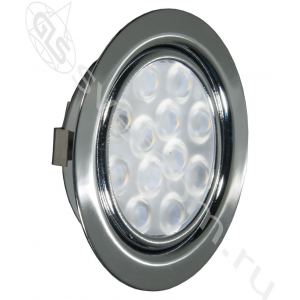 04.001.10.401 LED Replis-1 | светильник мебельный встраиваемый, светодиодный 12V