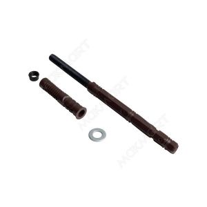 Менсолодержатель скрытый L=140мм d=14мм, отделка коричневая