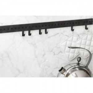 Рейлинг перфорированный I.1200мм, отделка черный бархат (матовый) Рейлинг перфорированный I.1200мм, отделка черный бархат (матовый)