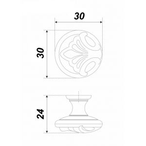 RC502AB.1 (Ручка мебельная MADONNA 24126Z03001.07)