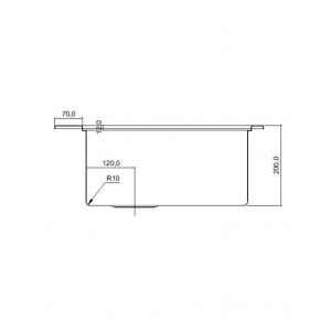 К-кт: мойка SMB-6152SK + SSA-A150 (B-Single Slam-shut)