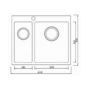 Мойка Seaman Eco Marino SMB-6151DRS (B-Single-Slam-shut)