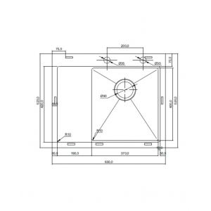 К-кт: мойка SMB-6352RSK + SSA-A100 (B-Single Slam-shut)