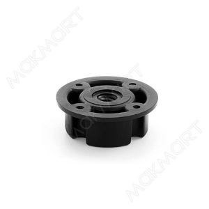 База под шуруп и винт М10, для ножки разборной, черная