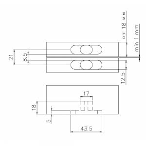 ПЕТЛЯ ЛОМБЕРНАЯ SHX-0128 ПЕТЛЯ ЛОМБЕРНАЯ SHX-0128