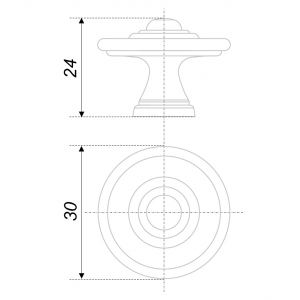 RC530MAB.1 (Ручка мебельная  DOLCE 24524Z03001.09)