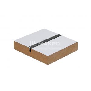 Профиль Т-образный делитель 8мм черный матовый