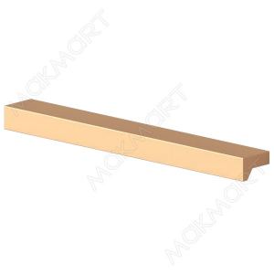 Ручка накладная L.148мм, отделка золото матовое