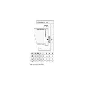 DB4518Zn/450 (Шариковые направляющие PUSH+SOFT CLOSING)