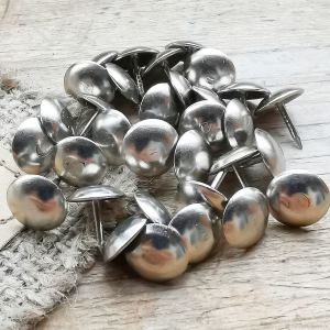 Декоративные гвозди 9,5 серебро