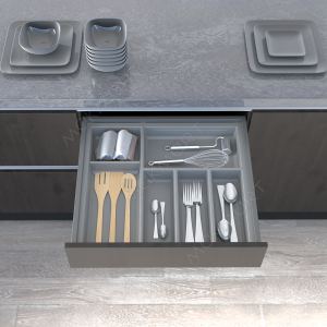 SKY Ёмкость в базу 600 (473х526) для столовых приборов, цвет орион серый SKY Ёмкость в базу 600 (473х526) для столовых приборов, цвет орион серый