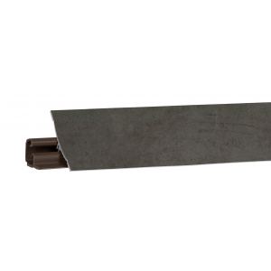 Плинтус для столешниц "бетон чикаго темный" 3,0 м LB-231-6077 KORNER-639