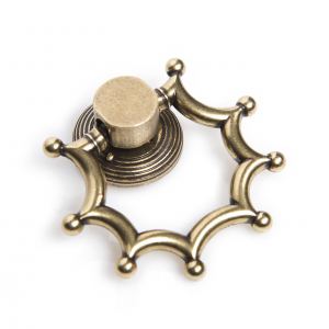 Ручка -кнопка RC116AB.21 старинная латунь