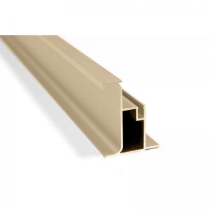 Профиль боковой  асимметричный L=4200 Золото