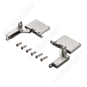 Петля AIR Push 105" отделка никель (комлпект: левая+правая+крепеж)