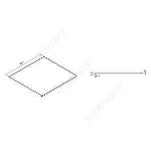 Поддон гигиенический в базу 900/16, модель "B"