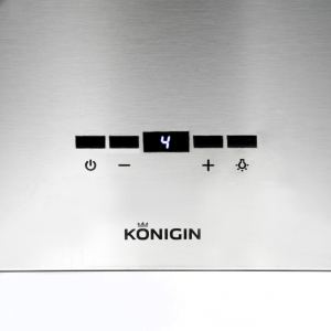Кухонная вытяжка Konigin Geometry Inox/BlackGlass