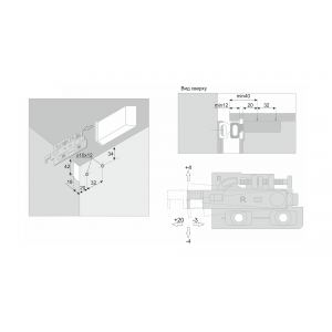Навес для шкафа CH05