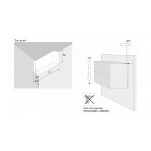 Навес для шкафа CH05