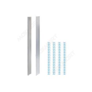 Комплект защитных накладок Н.720 мм для посудомоечных машин, отделка алюминий (анодировка)