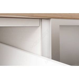 Комплект защитных накладок Н.720 мм для посудомоечных машин, отделка алюминий (анодировка)