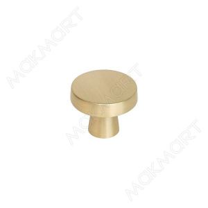 Ручка-кнопка, отделка золото шлифованное