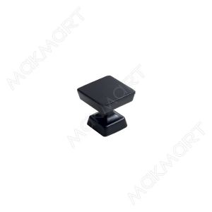 Ручка-кнопка, отделка черный матовый