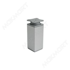 Ножка декоративная 40х40, h.100мм, отделка алюминий анодированный