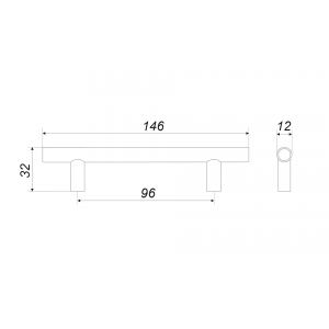 RR002W.5/96 (Ручка RR002 цвет W)