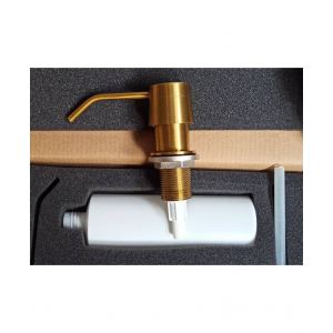 Дозатор для жидкого мыла, круглый, SSA-011 Gold Satin (PVD, satin) - Золото сатин Дозатор для жидкого мыла, круглый, SSA-011 Gold Satin (PVD, satin) - Золото сатин