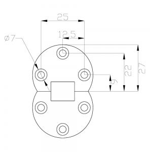 ПЕТЛЯ СЕКРЕТЕРНАЯ W-2014 ПЕТЛЯ СЕКРЕТЕРНАЯ W-2014