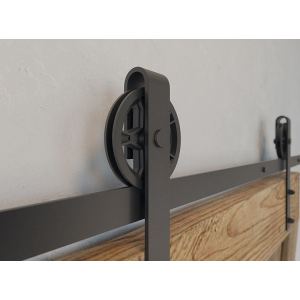 Раздвижная система LOFT (ролики х2, направл х1, дорожка 2м, дистанц втулка х5, отбойники х2, защита