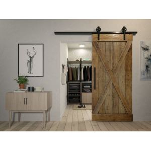 Раздвижная система LOFT (ролики х2, направл х1, дорожка 2м, дистанц втулка х5, отбойники х2, защита