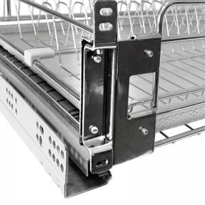 500мм Наполнение нерж. сушки для посуды в нижнюю базу, 500мм (хром, с алюминиевым поддоном)