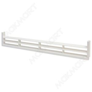 Вентиляционная решётка для цоколя, цвет белый