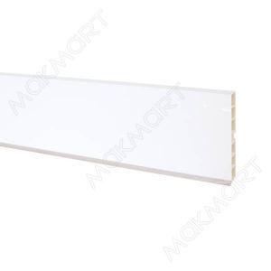 2550.400.0419 Цоколь ПВХ H.100, L=4000, белый