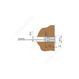 IR-датчик бесконтактный, врезной, 250W 100-240V IR-датчик бесконтактный, врезной, 250W 100-240V