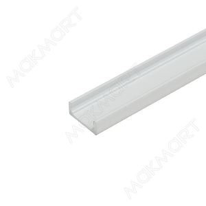 Профиль 1506 для LED подсветки накладной, L=3000 мм, отделка белый (покраска)