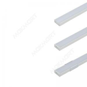 Профиль 1506 для LED подсветки накладной, L=3000 мм, отделка белый (покраска)