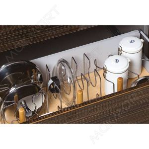 Набор держателей для 3 сковородок, отделка хром глянец